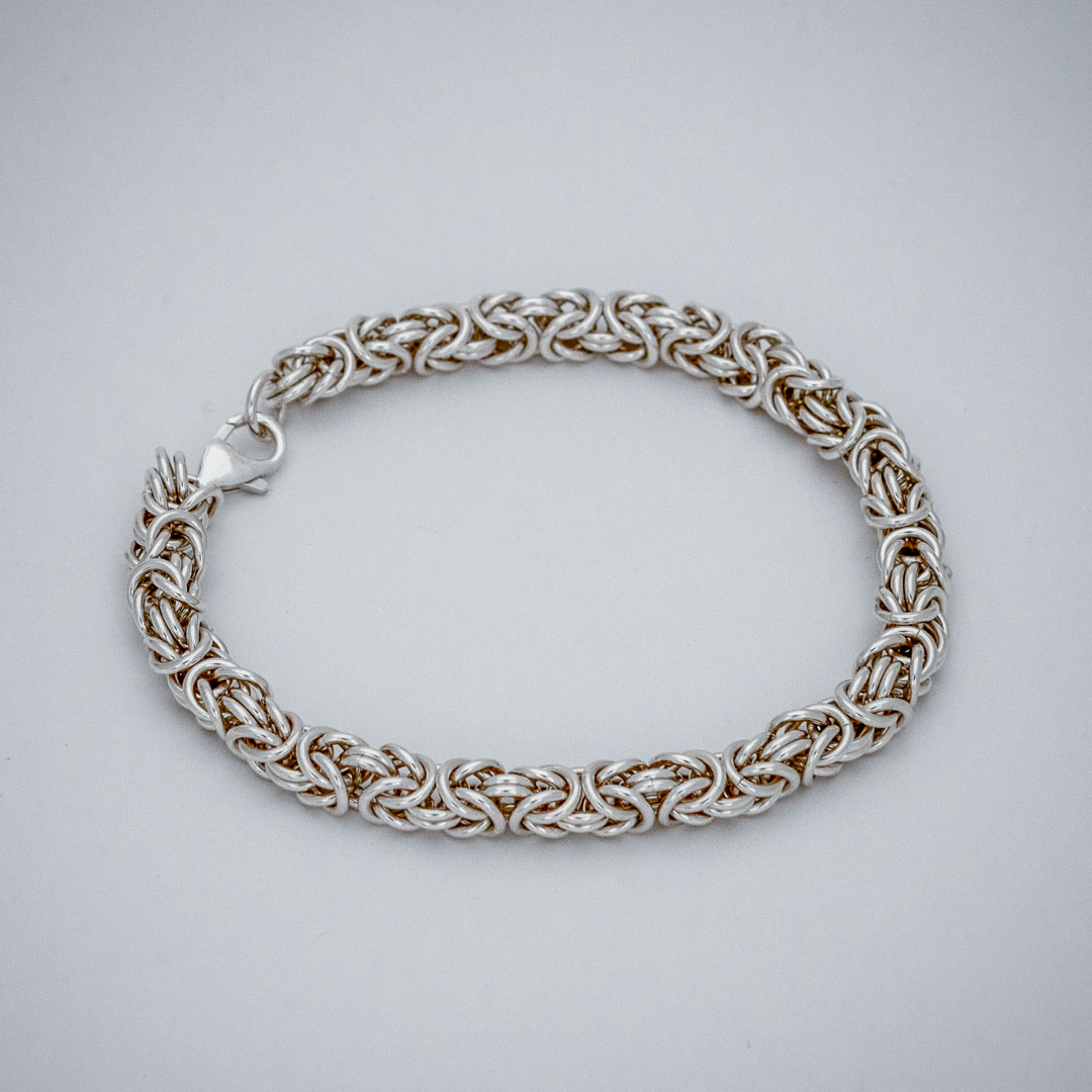 Chainmaille Byzantine Bracelet